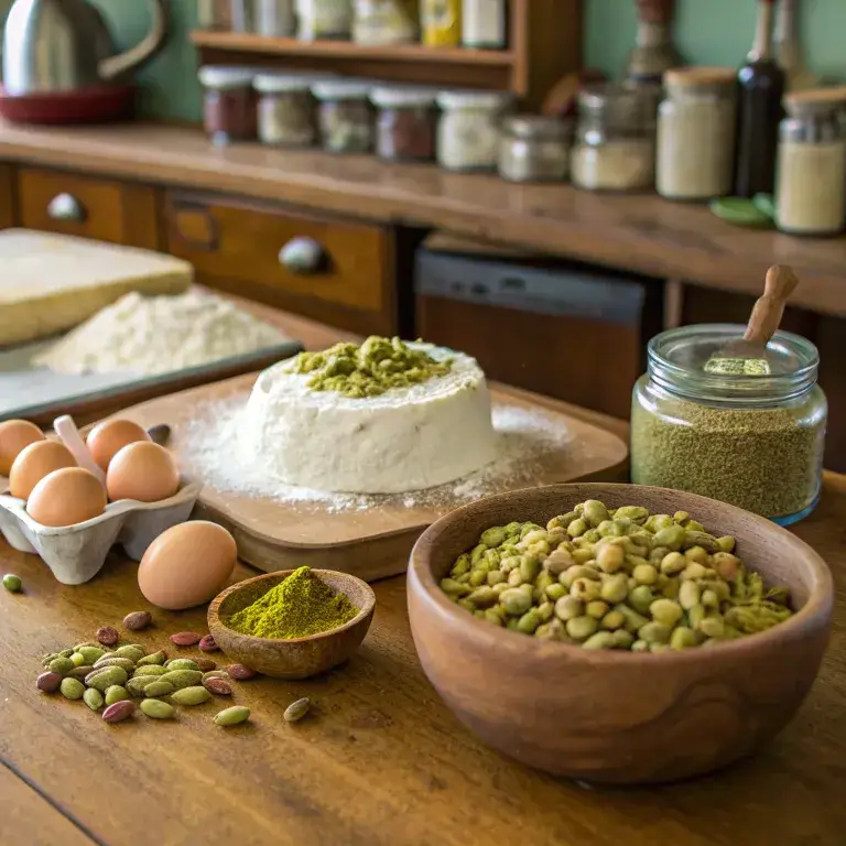 pistachio-ricotta-cake-ingredients