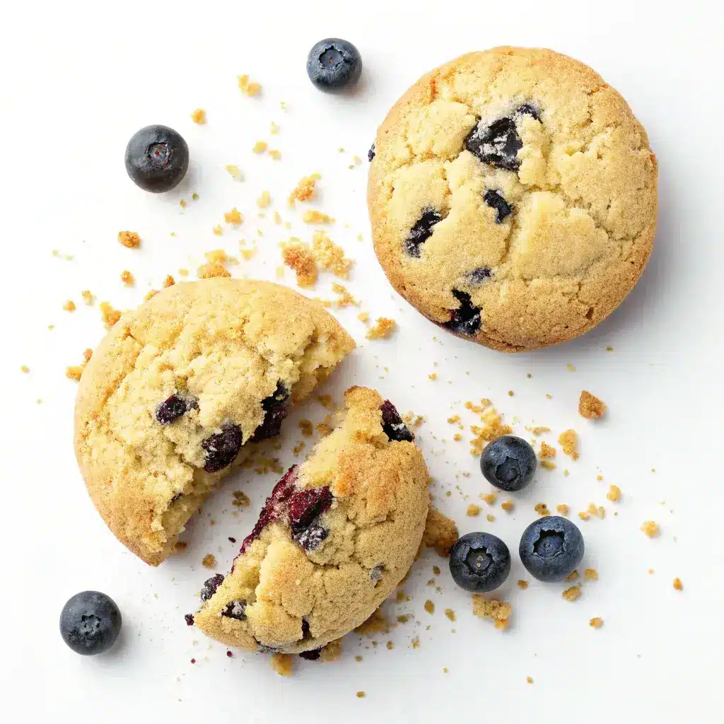 Nutrition differences between blueberry and regular biscuits