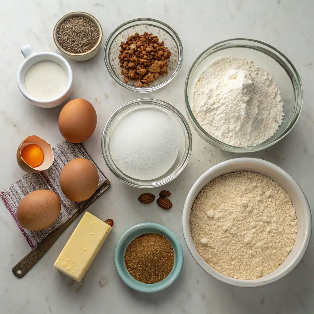 Gluten-free Keke Saiga baking setup