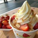 golden spoon frozen yogurt nutrition in a cup with fruit