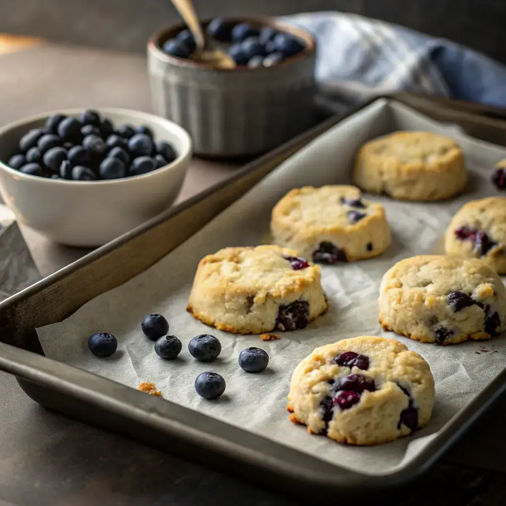 Are homemade blueberry biscuits healthier than regular biscuits