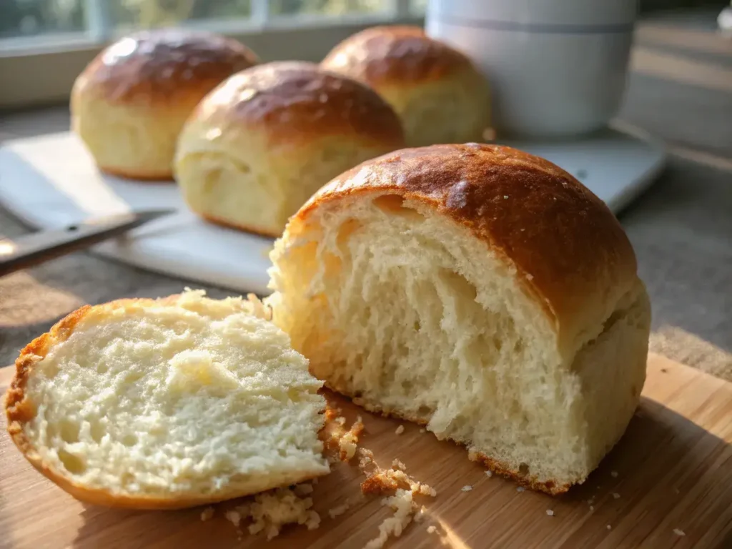 sliced gluten free Hawaiian roll